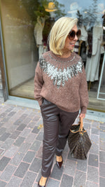 Afbeelding in Gallery-weergave laden, Trui paillet/ VERA
