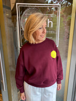 Afbeelding in Gallery-weergave laden, Sweater TENNIS/ bordeaux
