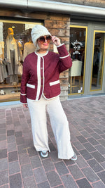 Afbeelding in Gallery-weergave laden, Doorstikte jas/KARLIJN
