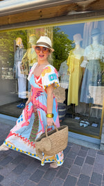 Afbeelding in Gallery-weergave laden, Maxidress/palmboom/ SANTA AURELIA

