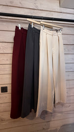 Afbeelding in Gallery-weergave laden, Geklede pantalon/ bandplooi/ ISABELLE
