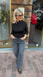 Afbeelding in Gallery-weergave laden, Blouse/ zilveren ring/ ZOË
