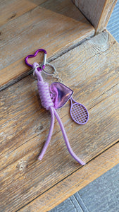 Bag charm/ TENNIS