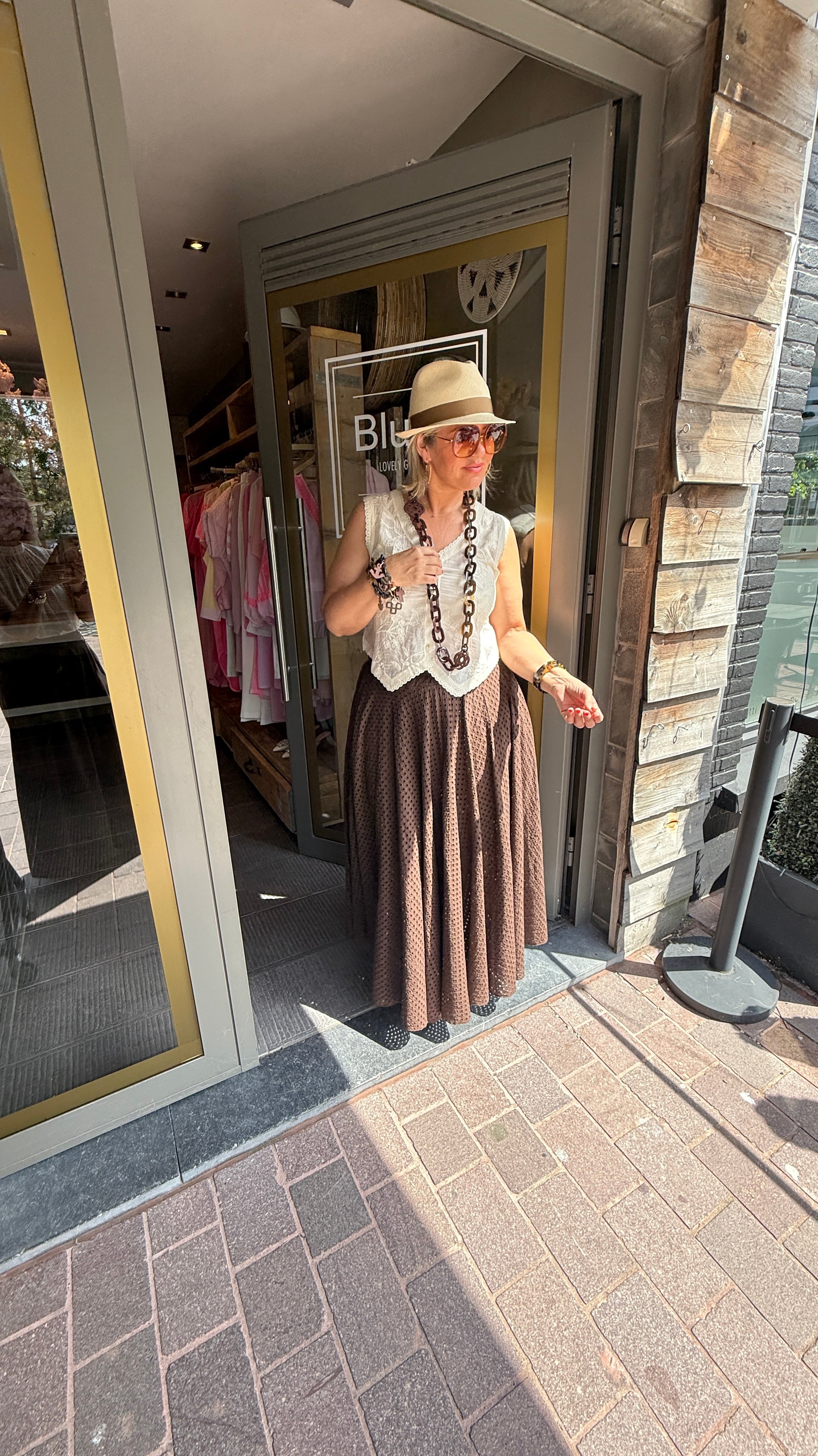 Gilet broderie/SEM