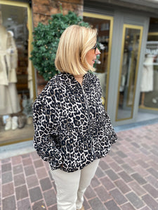 Bomber leopard/ ELSIE