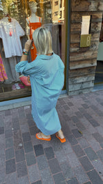 Afbeelding in Gallery-weergave laden, Hemdjurk streep/ LIEN
