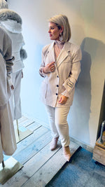 Afbeelding in Gallery-weergave laden, Blazer/ streep/FRÉDERIQUE
