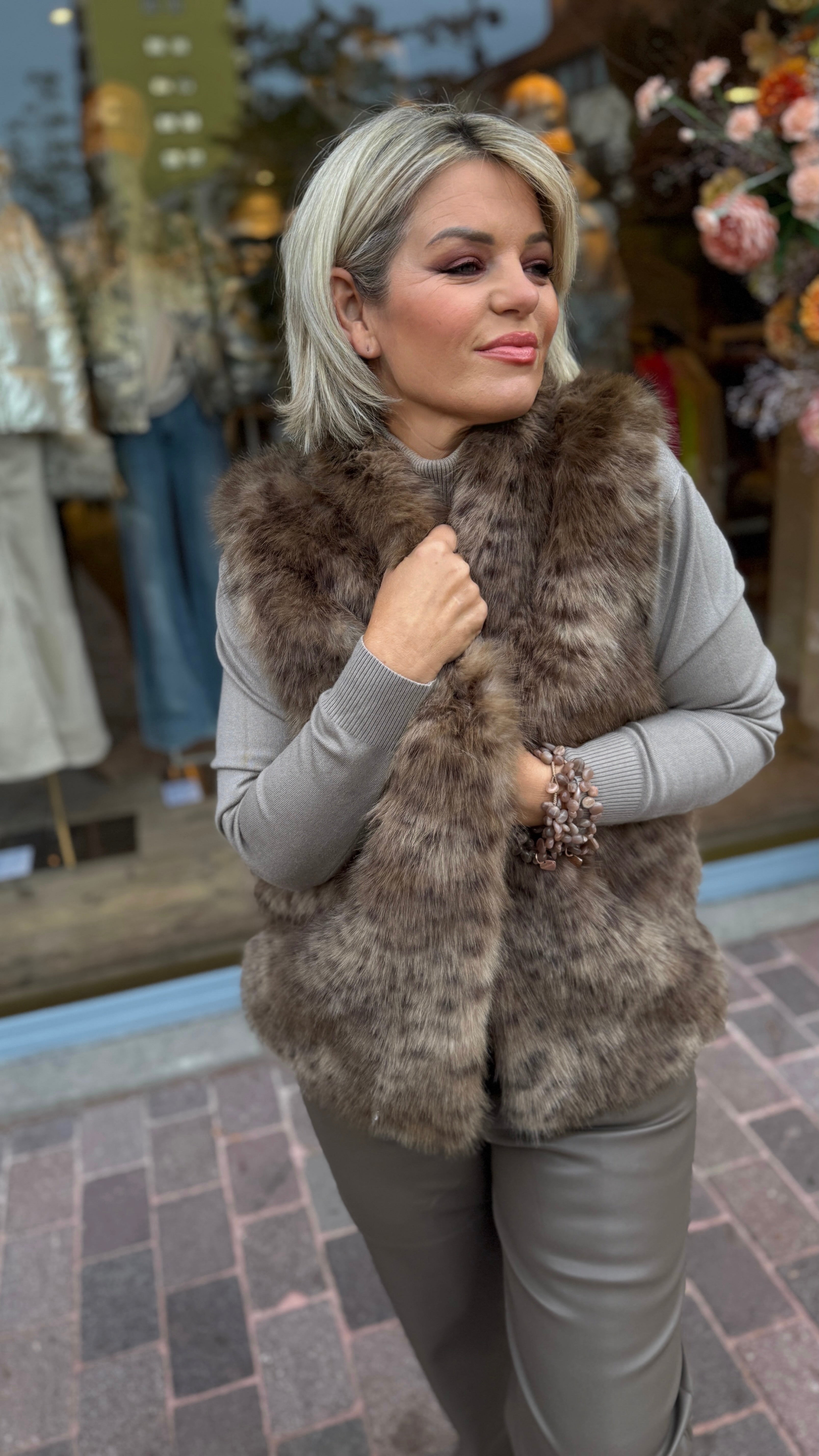 Vest leopard/ FLORENCE
