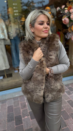 Afbeelding in Gallery-weergave laden, Vest leopard/ FLORENCE

