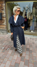 Afbeelding in Gallery-weergave laden, Trenchcoat jeans/ lang/ HARVEY
