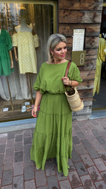 Afbeelding in Gallery-weergave laden, Rok/ groen/LULU

