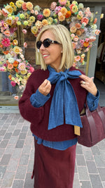 Afbeelding in Gallery-weergave laden, Mohair trui/ BLACK ROSE
