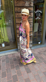 Afbeelding in Gallery-weergave laden, Satinlook jurk/ asymmetrisch/ JULIENNE
