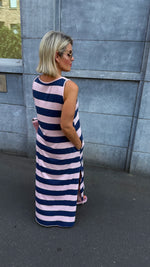 Afbeelding in Gallery-weergave laden, Jurk/ streep/ blauw/ LAURA
