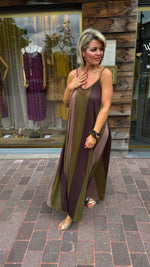 Afbeelding in Gallery-weergave laden, Jurk in lurex/ streep/CASABLANCA
