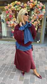 Afbeelding in Gallery-weergave laden, Jeanshemd strik/LAURE
