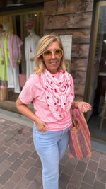 Afbeelding in Gallery-weergave laden, Sjaal/hartjes/VALERIE
