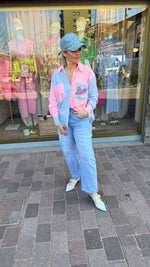 Afbeelding in Gallery-weergave laden, Hemd/ streep/ LOVE
