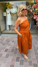 Afbeelding in Gallery-weergave laden, Strapless jurk/JULIETTE
