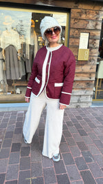 Afbeelding in Gallery-weergave laden, Doorstikte jas/KARLIJN
