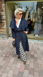 Afbeelding in Gallery-weergave laden, Trenchcoat jeans/ lang/ HARVEY
