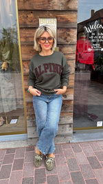 Afbeelding in Gallery-weergave laden, Sweater/ groen/ALPINE
