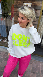 Afbeelding in Gallery-weergave laden, Sweater/ I DON’T SLEEP
