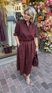 Rok /GEORGETTE/ MARRON