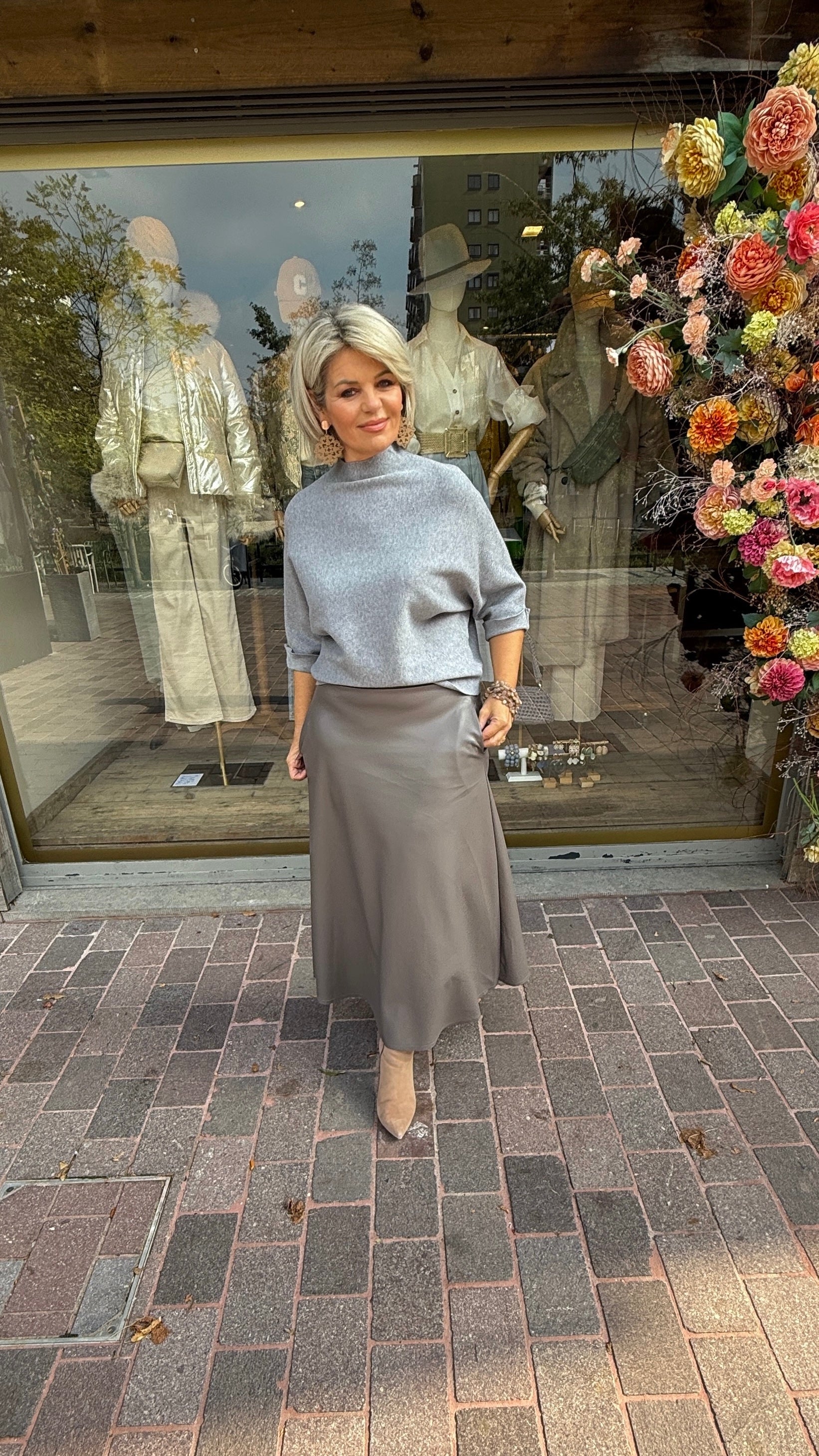 Rok/lederlook/MADDIE