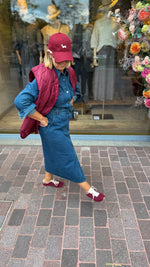 Afbeelding in Gallery-weergave laden, Bodywarmer/ bordeaux/ ANNA
