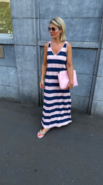 Afbeelding in Gallery-weergave laden, Jurk/ streep/ blauw/ LAURA
