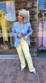 Afbeelding in Gallery-weergave laden, Blazer ruit/JUSTINE
