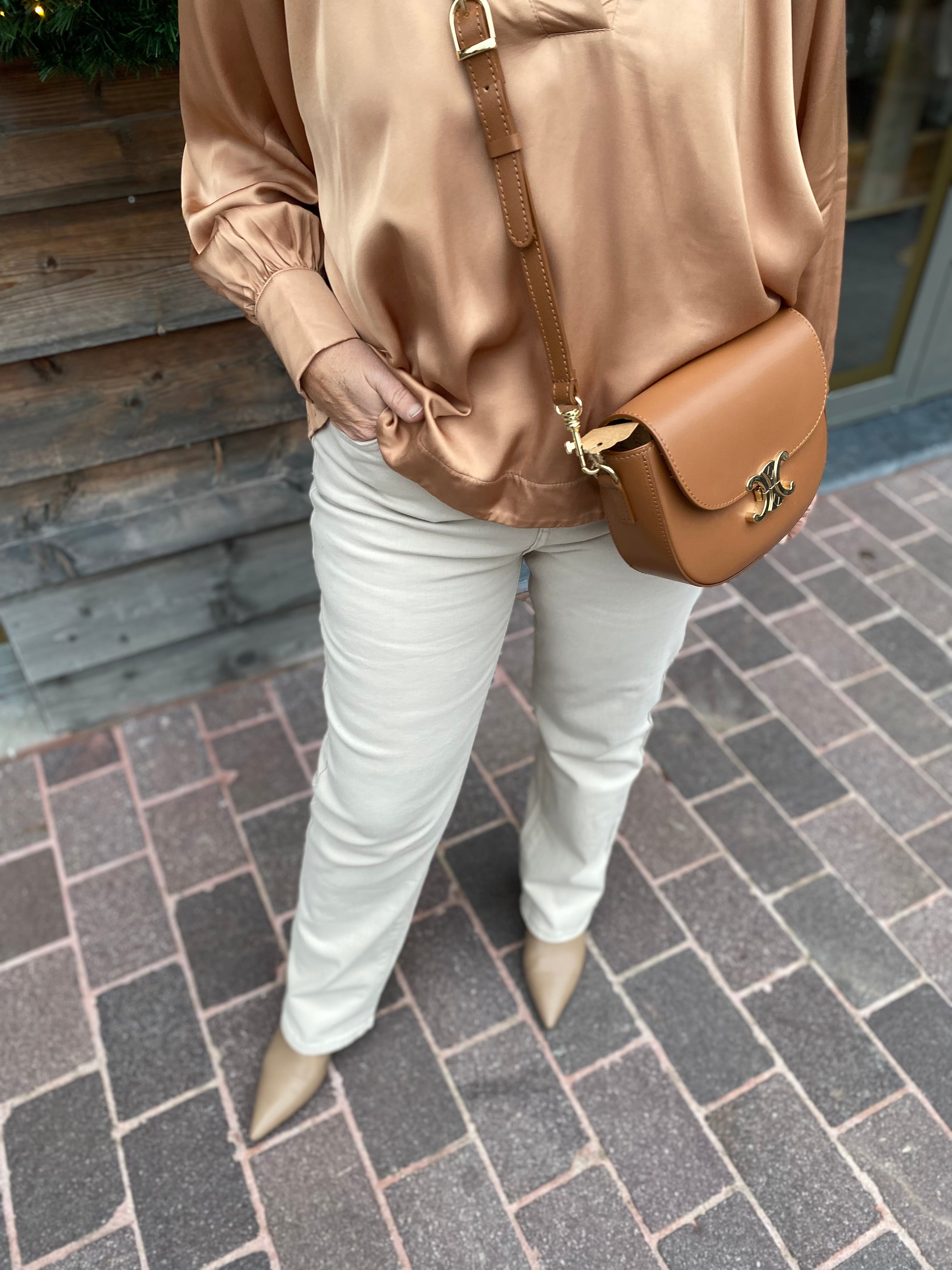 Satinlook blouse KATE