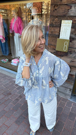 Afbeelding in Gallery-weergave laden, Hemd bloem/ ANNABELLE
