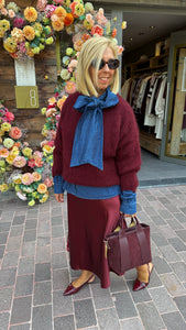 Jeanshemd strik/LAURE