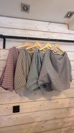 Afbeelding in Gallery-weergave laden, Blouse ruit/ MAYA
