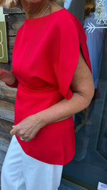 Afbeelding in Gallery-weergave laden, Top/ rood/ Nathalie
