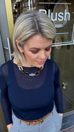 Afbeelding in Gallery-weergave laden, Truitje/ transparant/ MILLE
