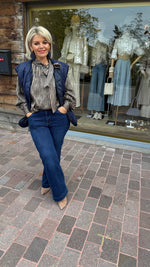 Afbeelding in Gallery-weergave laden, Bodywarmer/ blauw/ANNA
