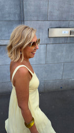 Afbeelding in Gallery-weergave laden, Jurk/ geel/ EMMY
