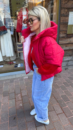 Afbeelding in Gallery-weergave laden, Bodywarmer/rood/LAURÈL
