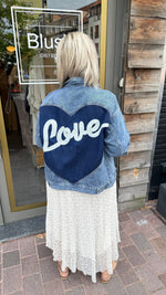 Afbeelding in Gallery-weergave laden, Jeansjas LOVE
