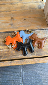 Bag charm/ leder/ GASTON