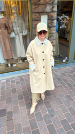 Afbeelding in Gallery-weergave laden, Trenchcoat met kant/KATRIEN

