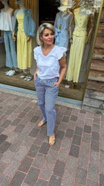 Afbeelding in Gallery-weergave laden, Broek/ streep/ blauw/ GUSTA
