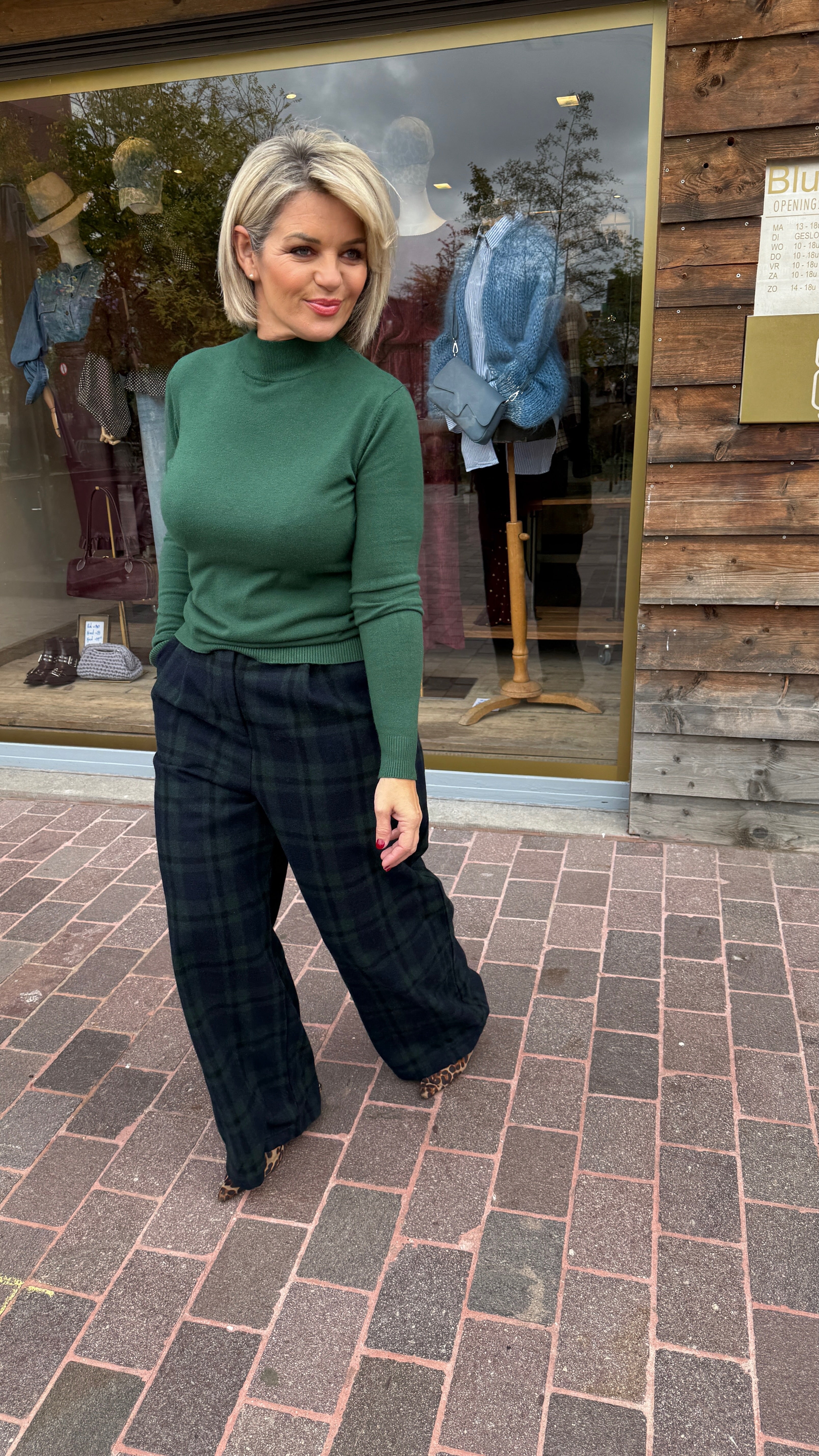 Truitje/ halfopstaande kraag/JULIE