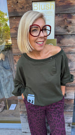 Afbeelding in Gallery-weergave laden, Sweater/ groen/
