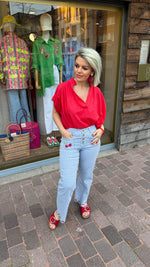 Afbeelding in Gallery-weergave laden, Broek /kers/ CHERRY
