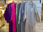 Afbeelding in Gallery-weergave laden, Lange mohair cardigan/DEMI
