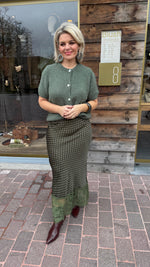 Afbeelding in Gallery-weergave laden, Cardigan/ korte mouw/ ELLE
